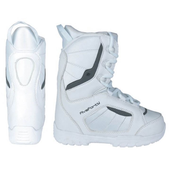 Ботинки для сноуборда FiveForty SUPREME WHITE